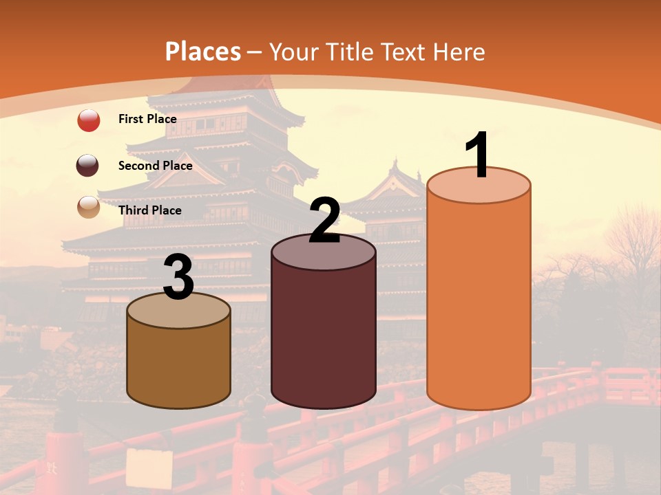 Fortification Asian Unesco PowerPoint Template