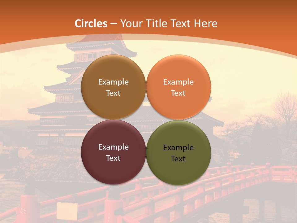 Fortification Asian Unesco PowerPoint Template