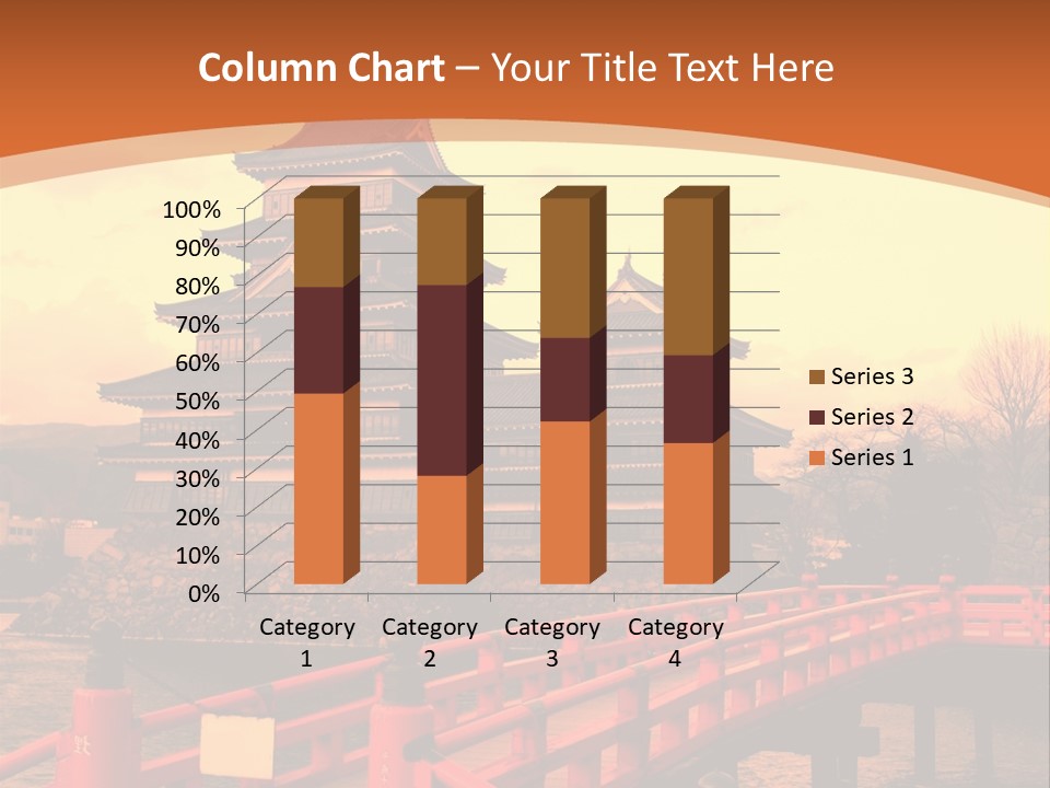 Fortification Asian Unesco PowerPoint Template