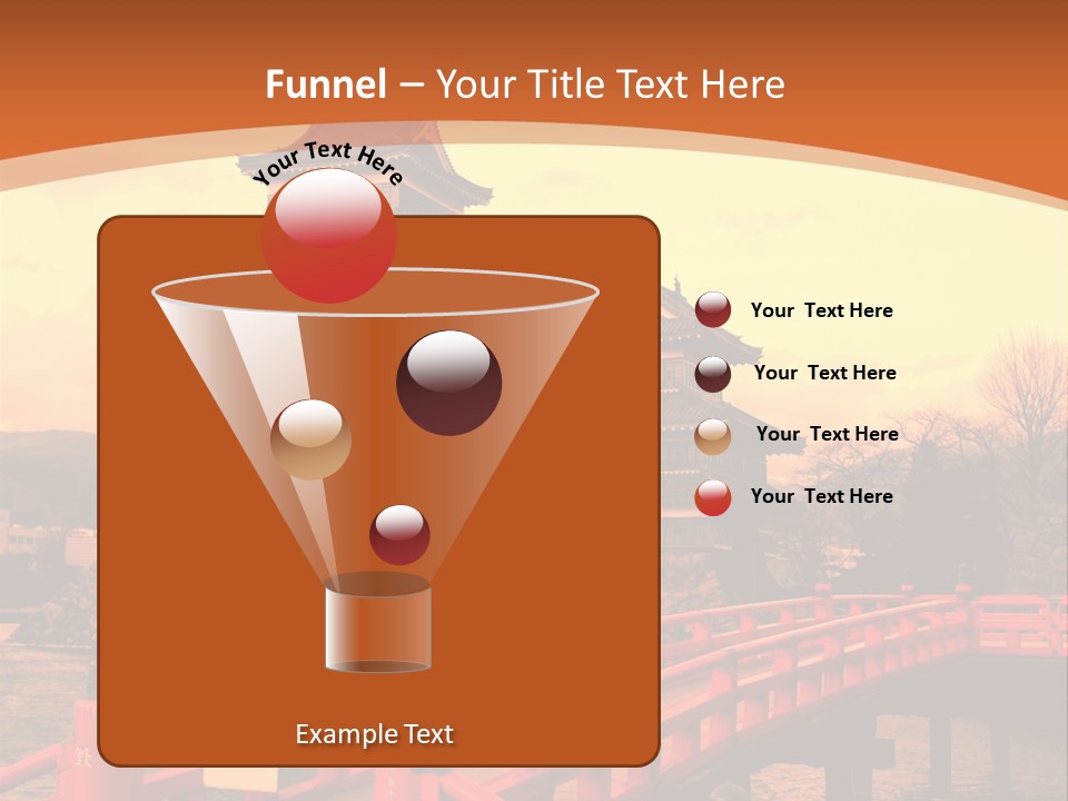 Fortification Asian Unesco PowerPoint Template