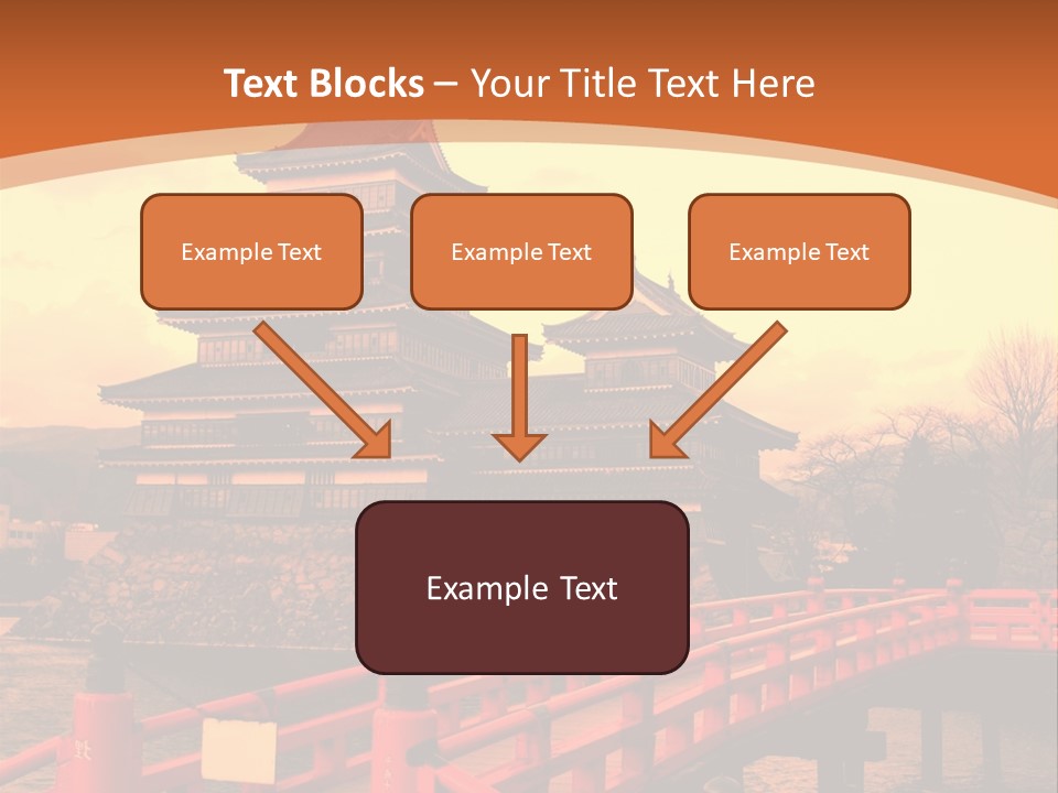 Fortification Asian Unesco PowerPoint Template
