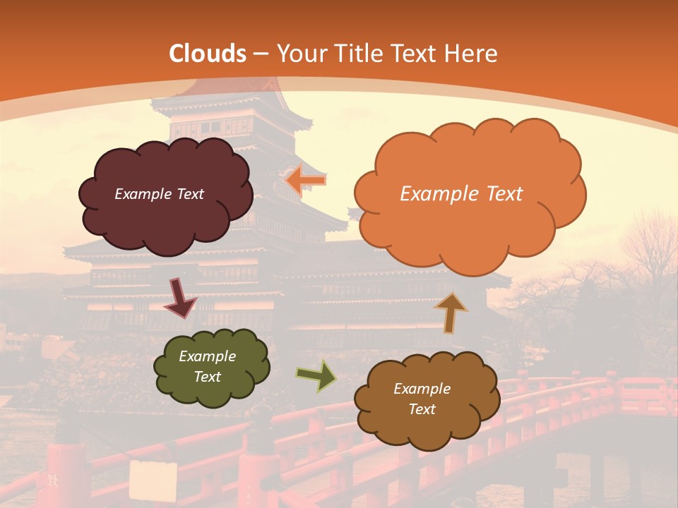 Fortification Asian Unesco PowerPoint Template