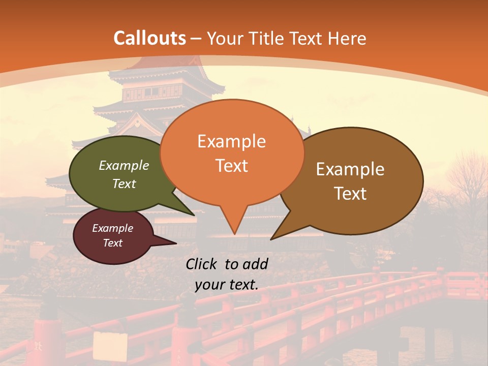 Fortification Asian Unesco PowerPoint Template