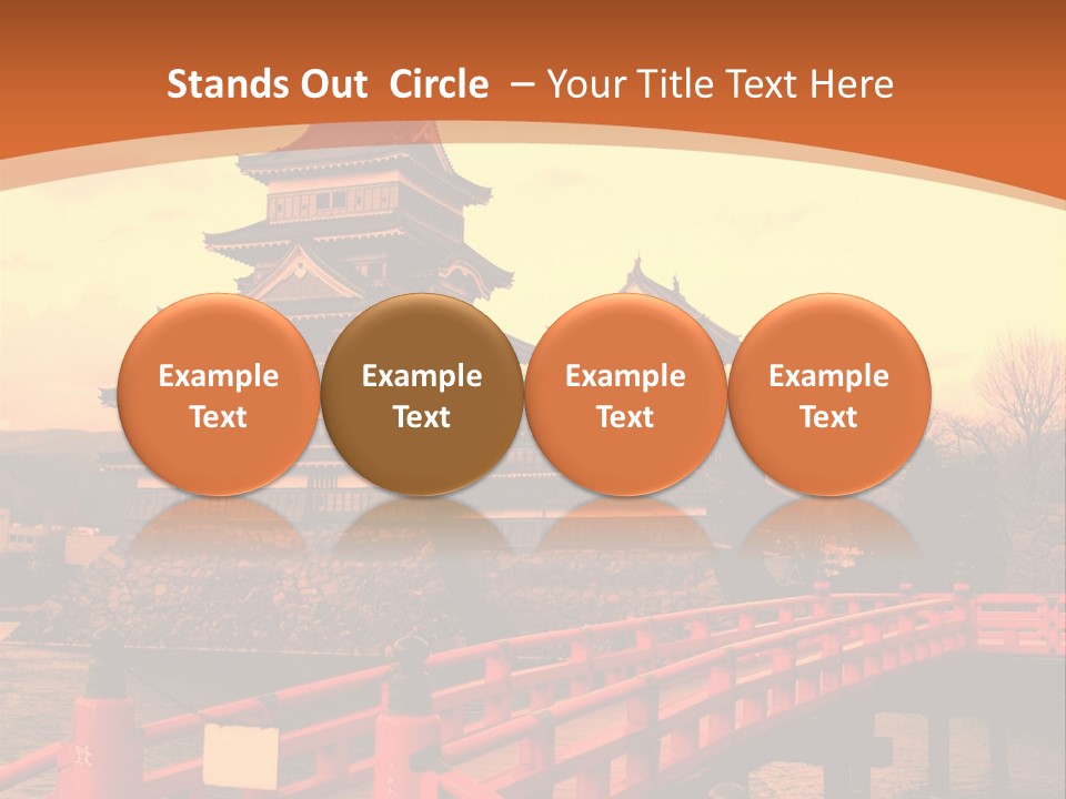 Fortification Asian Unesco PowerPoint Template