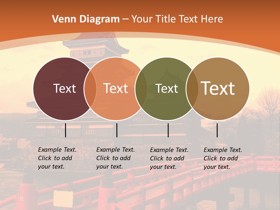 Fortification Asian Unesco PowerPoint Template