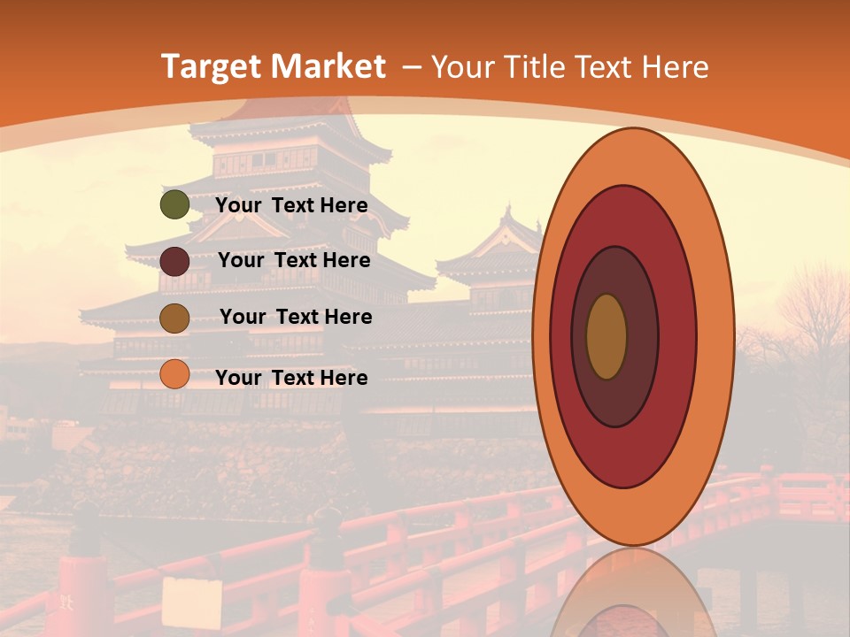 Fortification Asian Unesco PowerPoint Template