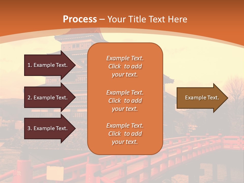 Fortification Asian Unesco PowerPoint Template