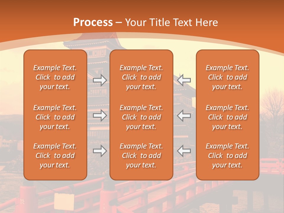 Fortification Asian Unesco PowerPoint Template