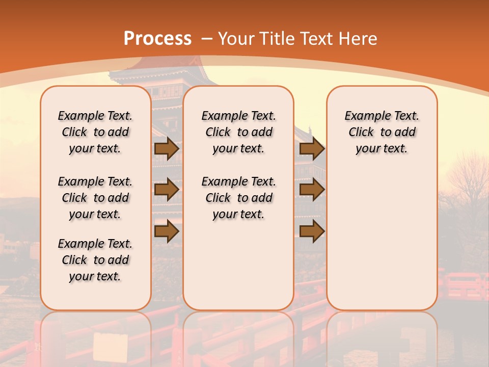Fortification Asian Unesco PowerPoint Template