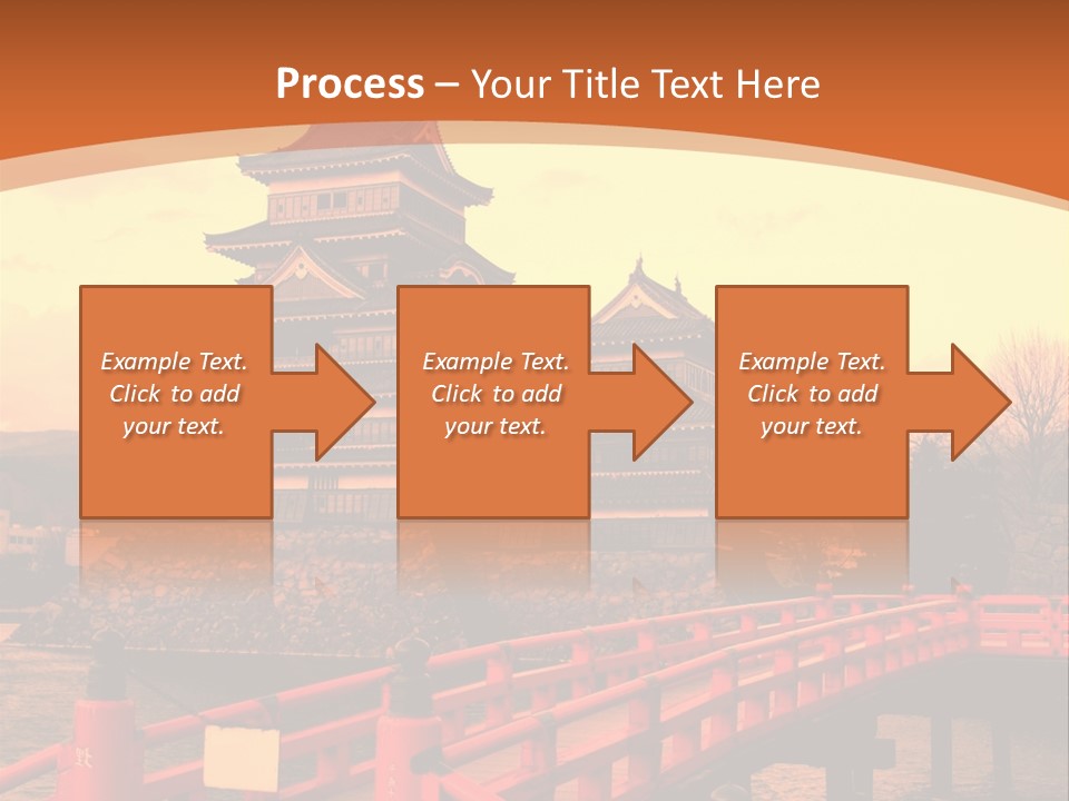 Fortification Asian Unesco PowerPoint Template
