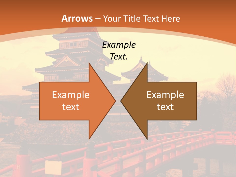 Fortification Asian Unesco PowerPoint Template