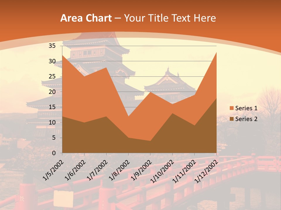Fortification Asian Unesco PowerPoint Template