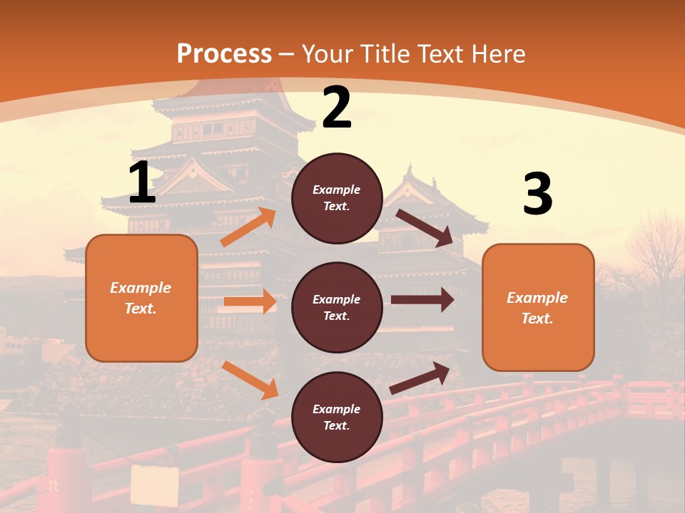 Fortification Asian Unesco PowerPoint Template