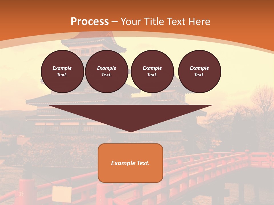 Fortification Asian Unesco PowerPoint Template