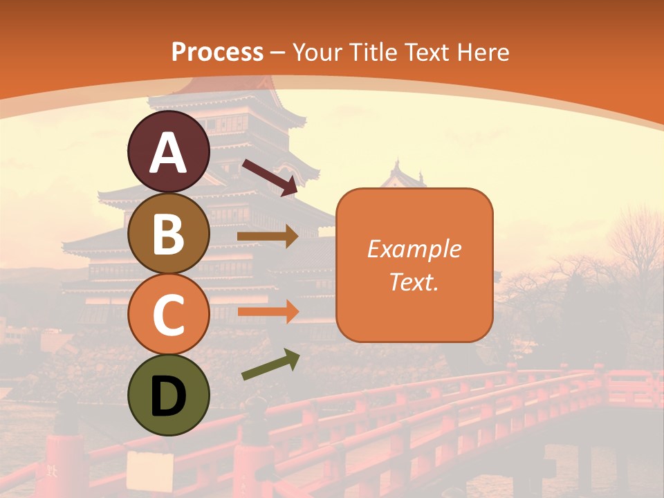 Fortification Asian Unesco PowerPoint Template