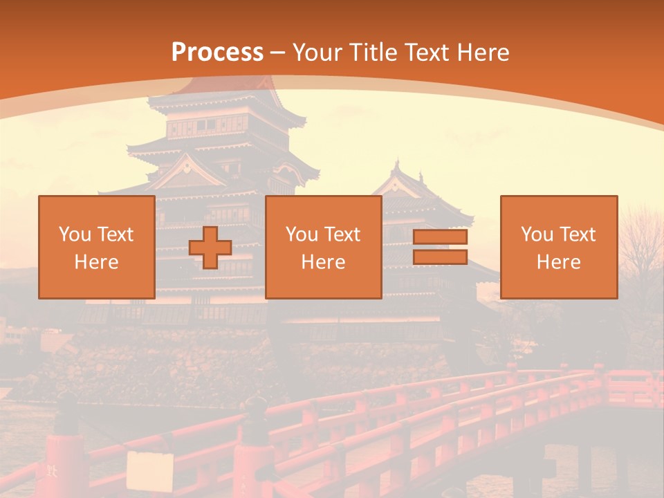 Fortification Asian Unesco PowerPoint Template