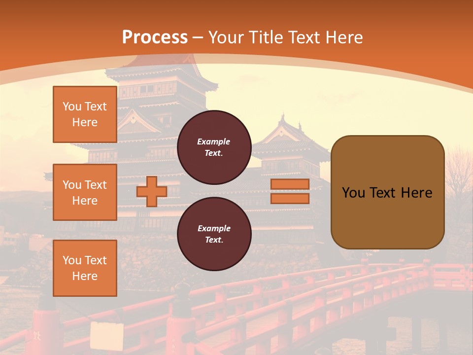 Fortification Asian Unesco PowerPoint Template
