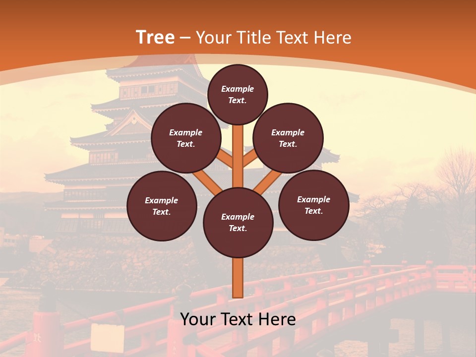 Fortification Asian Unesco PowerPoint Template