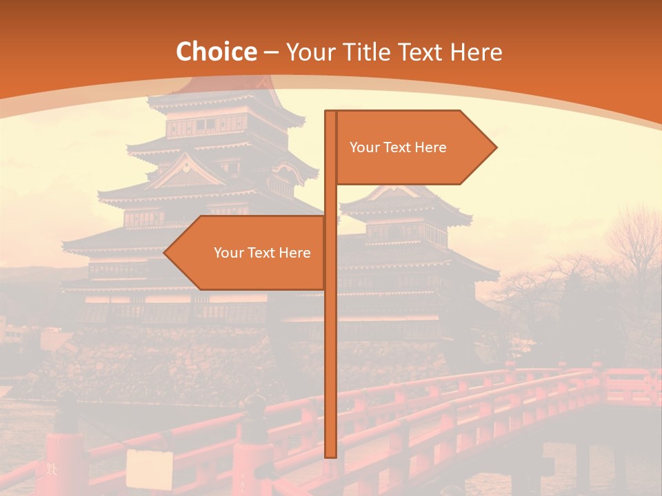 Fortification Asian Unesco PowerPoint Template