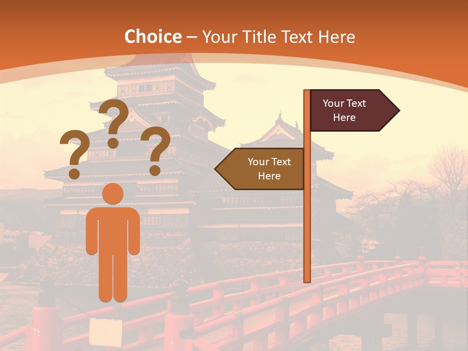 Fortification Asian Unesco PowerPoint Template