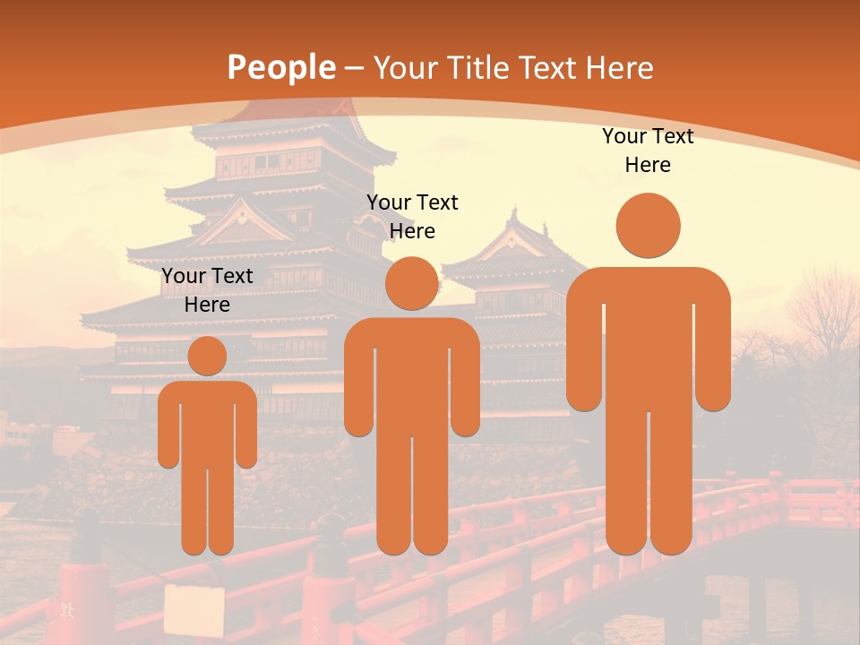 Fortification Asian Unesco PowerPoint Template