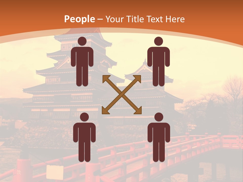 Fortification Asian Unesco PowerPoint Template