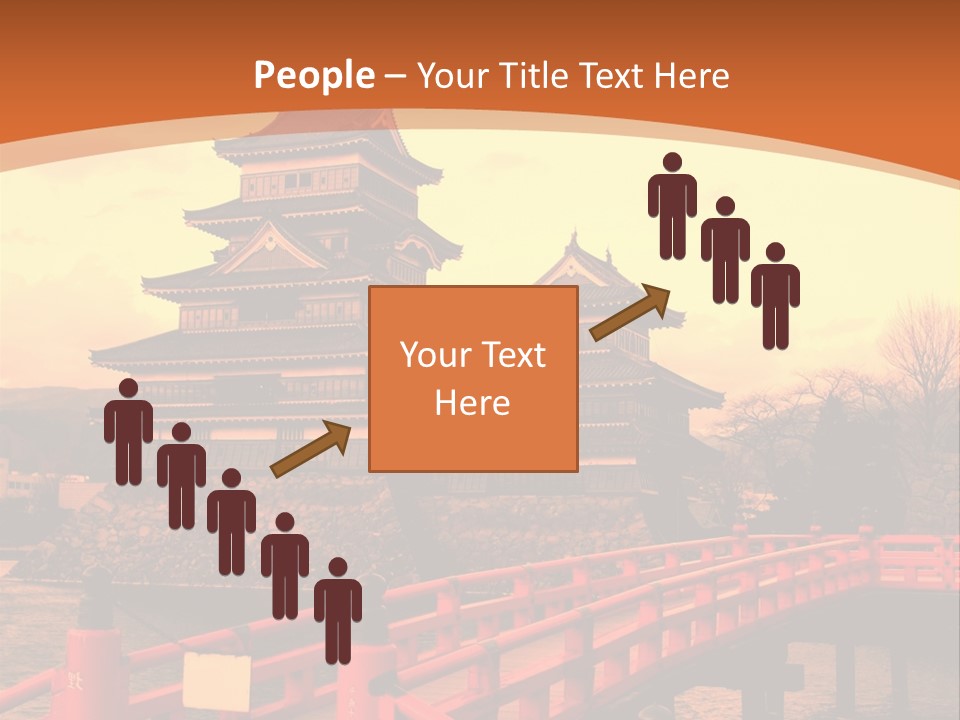 Fortification Asian Unesco PowerPoint Template