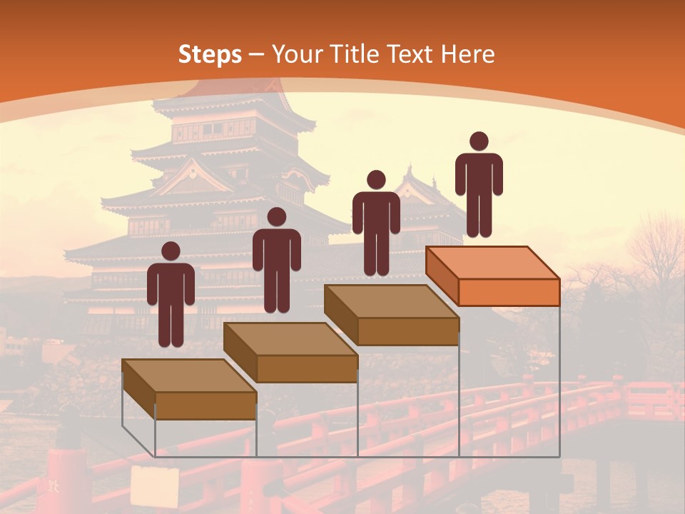 Fortification Asian Unesco PowerPoint Template