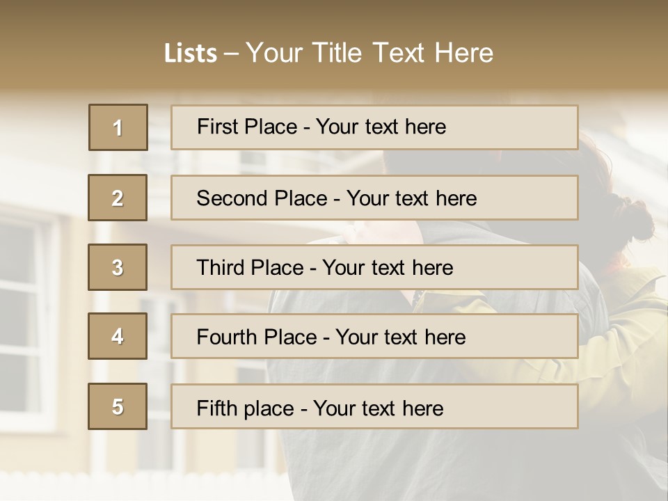House Appartment Modern PowerPoint Template