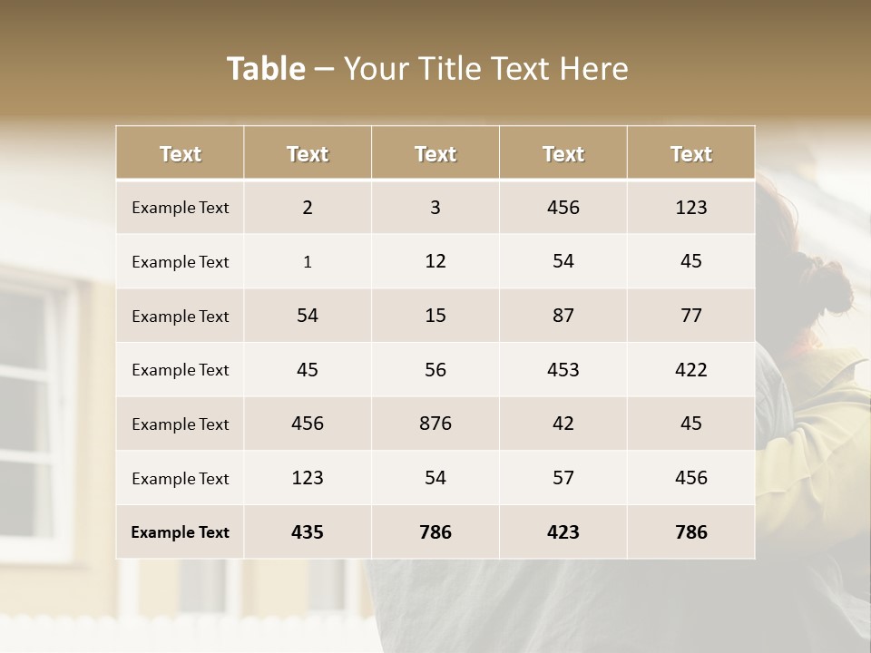 House Appartment Modern PowerPoint Template