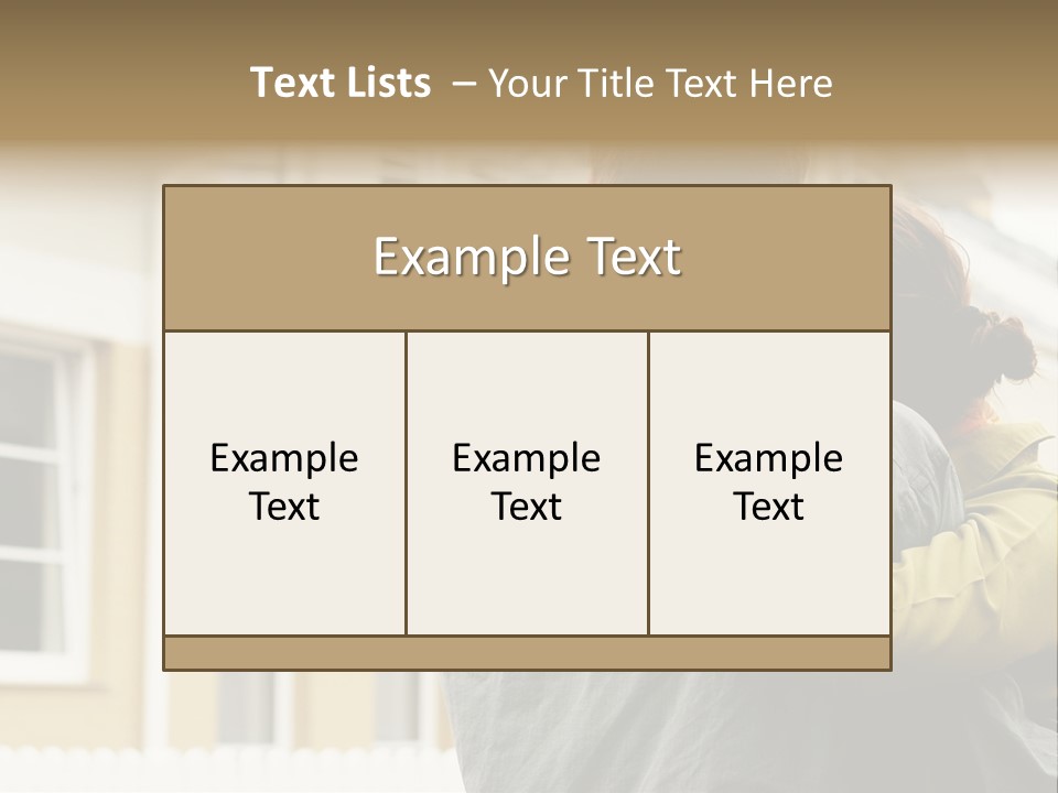 House Appartment Modern PowerPoint Template