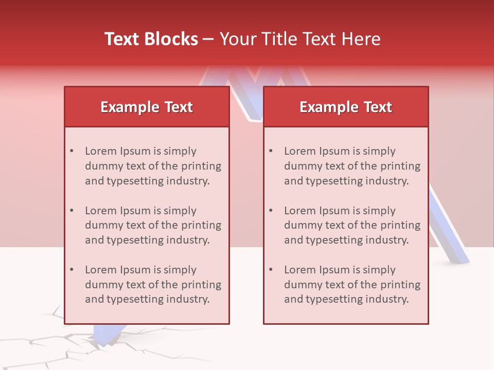 Account Failure Expense PowerPoint Template