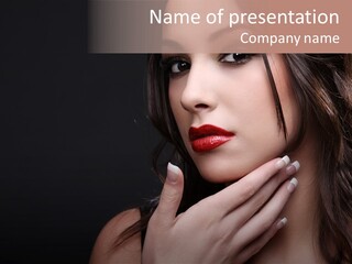 Studio Girl White PowerPoint Template