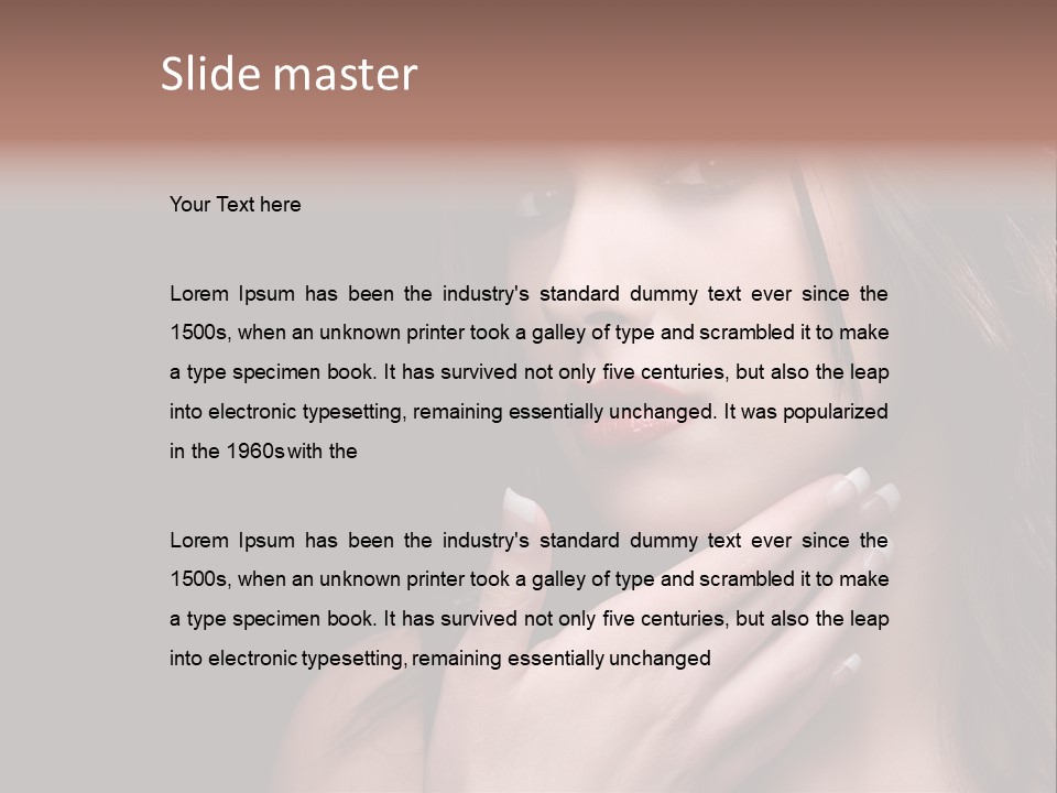 Studio Girl White PowerPoint Template