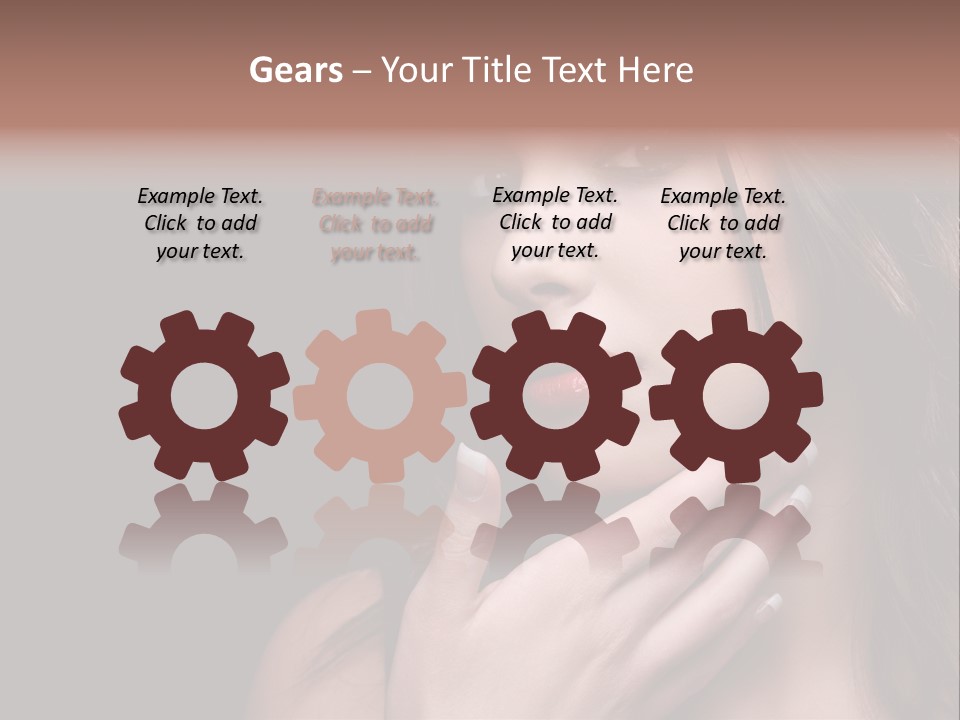 Studio Girl White PowerPoint Template