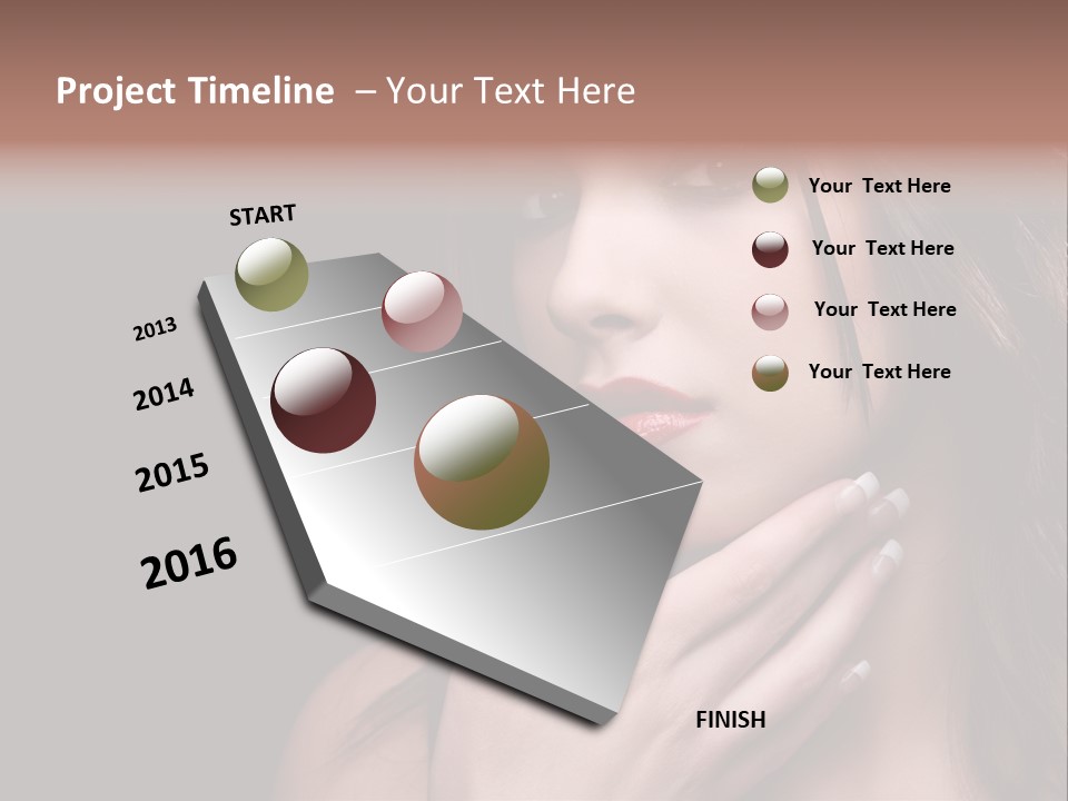 Studio Girl White PowerPoint Template