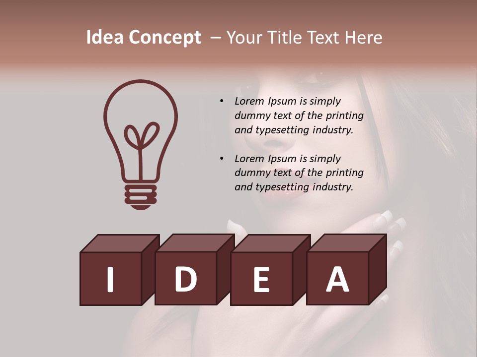 Studio Girl White PowerPoint Template