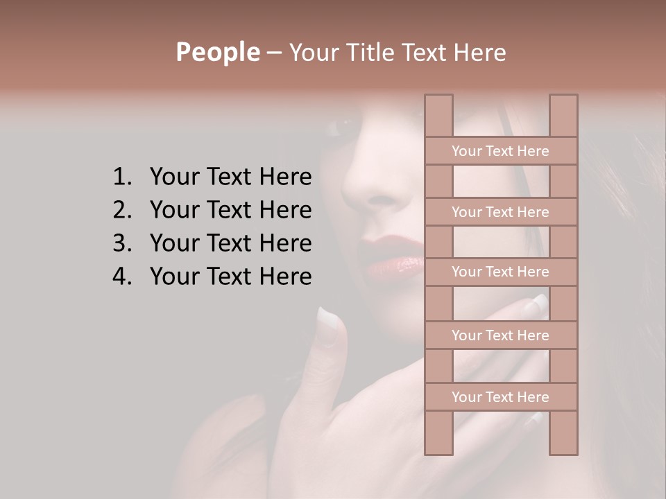 Studio Girl White PowerPoint Template