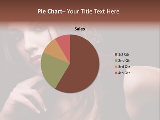 Curly White Cute PowerPoint Template