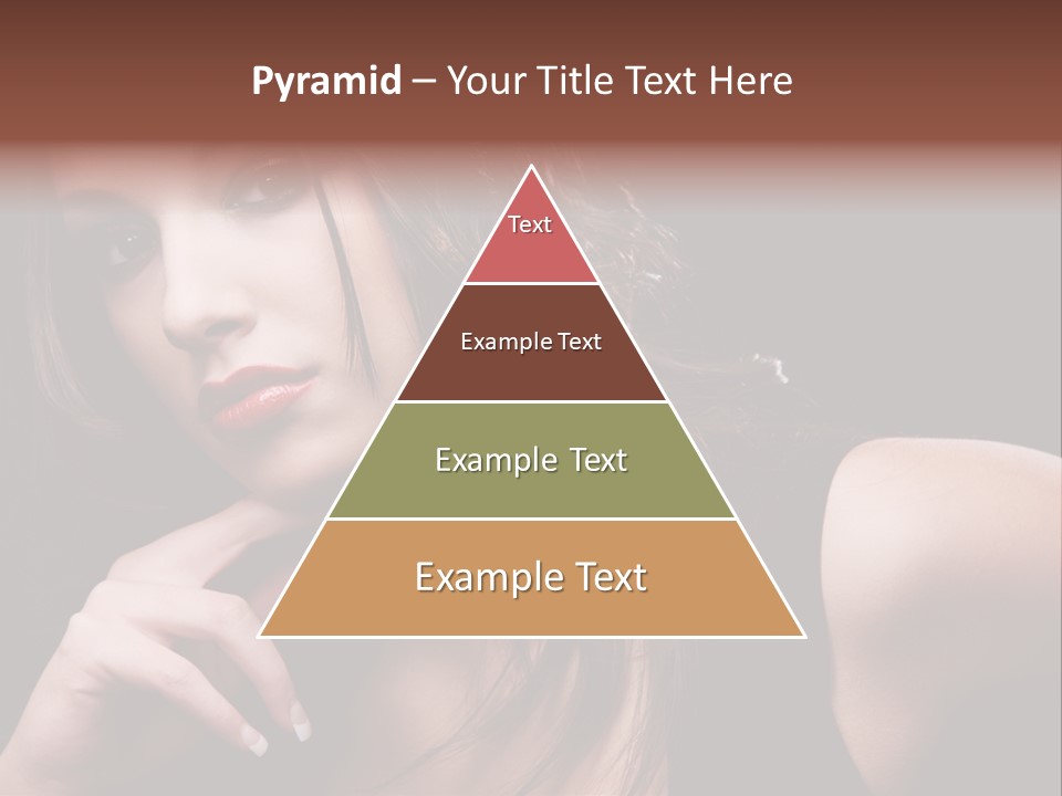 Curly White Cute PowerPoint Template