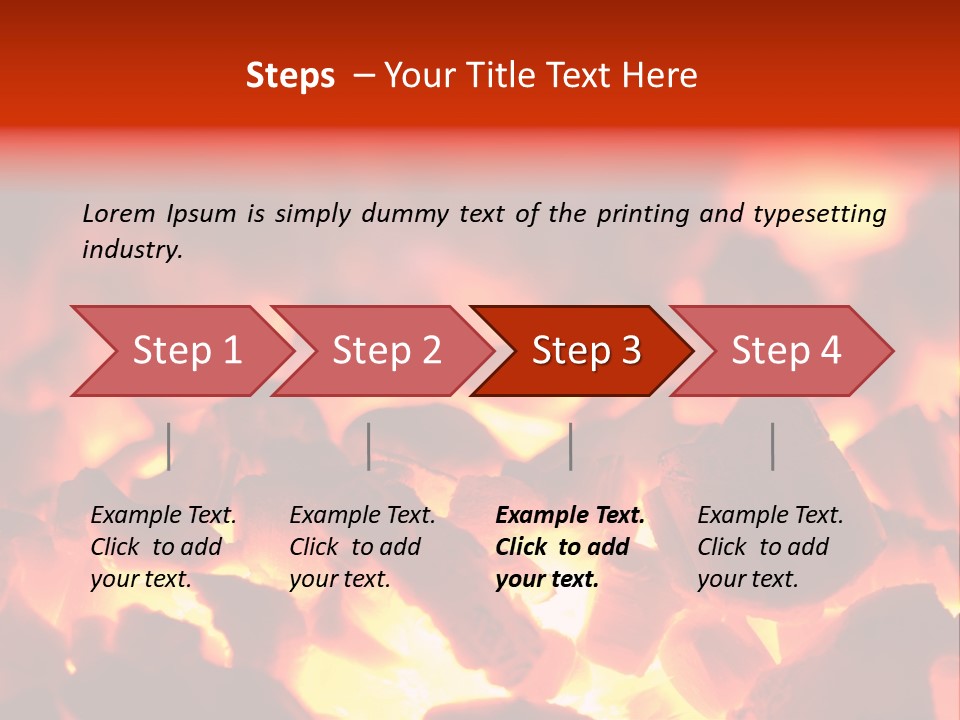Fire Hot Danger PowerPoint Template