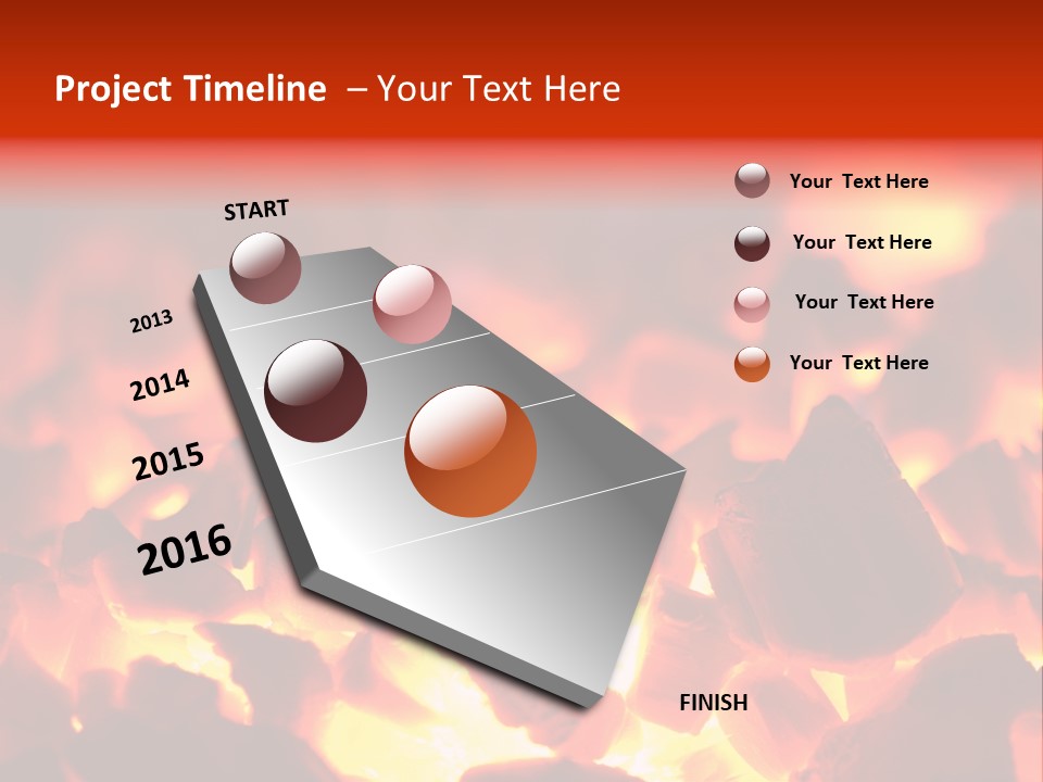Fire Hot Danger PowerPoint Template