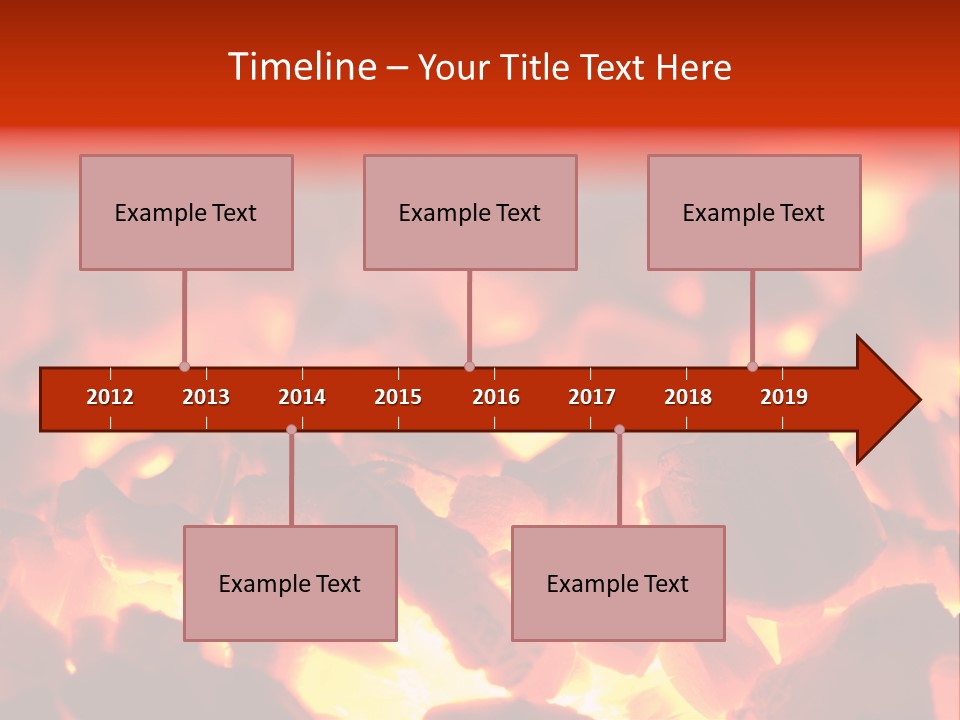 Fire Hot Danger PowerPoint Template