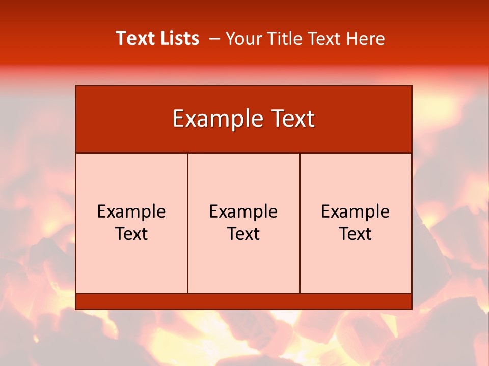 Fire Hot Danger PowerPoint Template