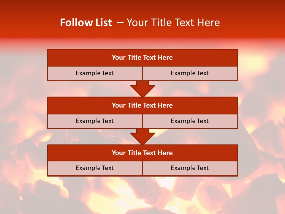 Fire Hot Danger PowerPoint Template