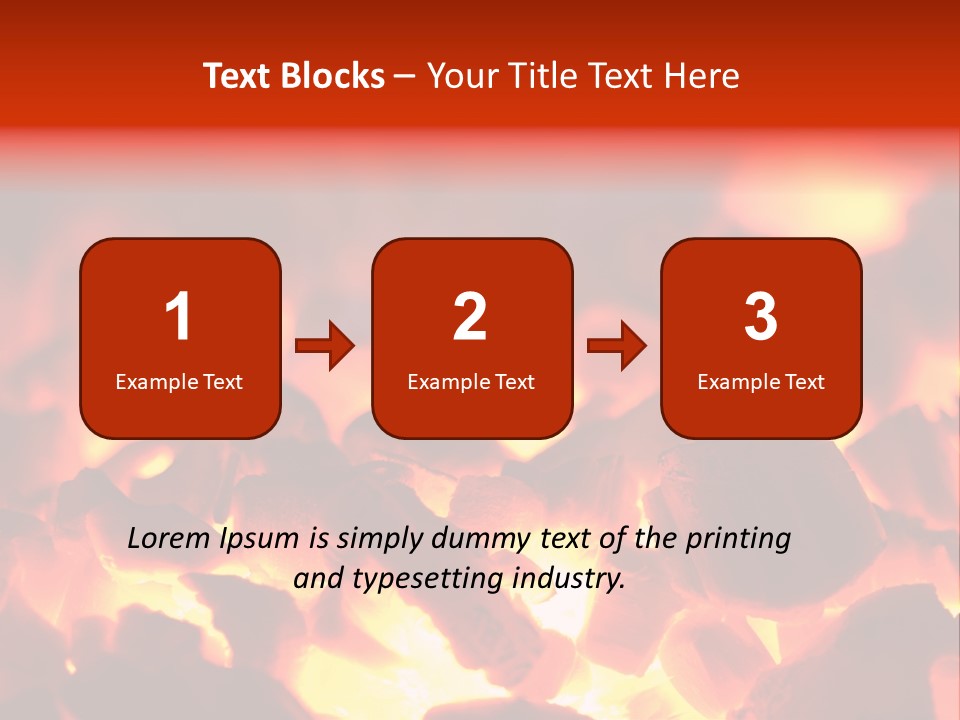 Fire Hot Danger PowerPoint Template