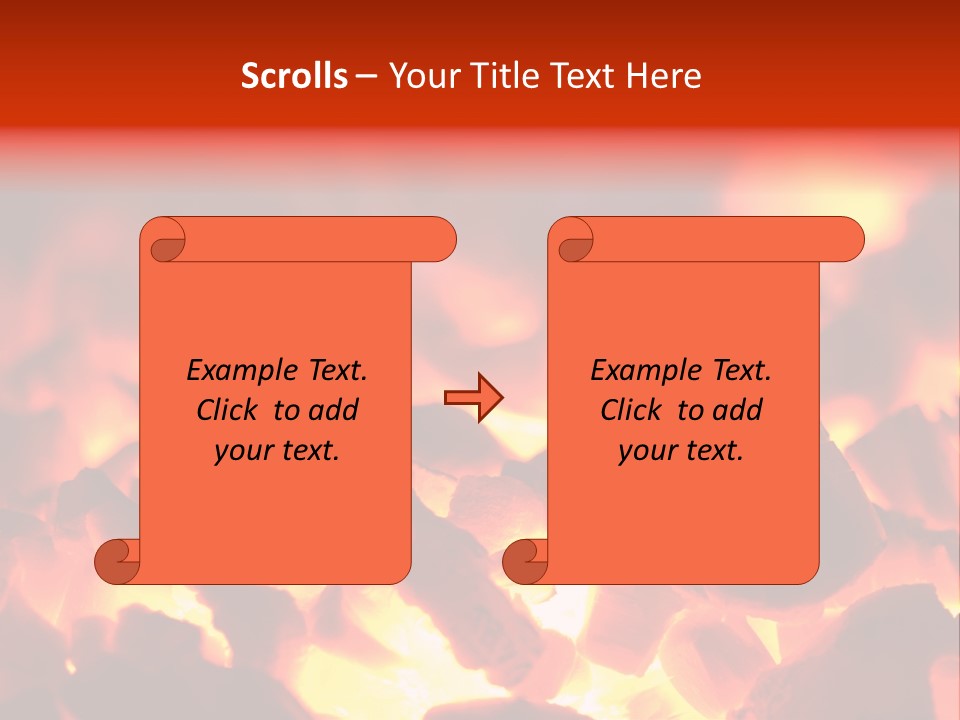 Fire Hot Danger PowerPoint Template