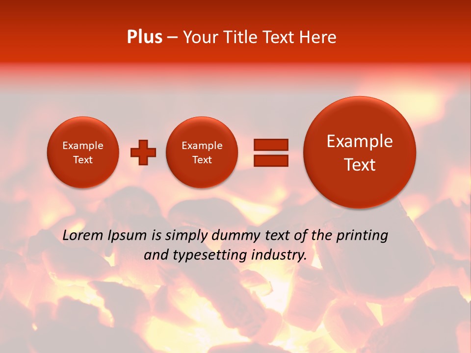 Fire Hot Danger PowerPoint Template