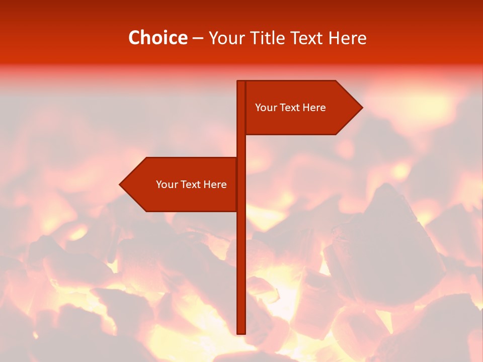 Fire Hot Danger PowerPoint Template