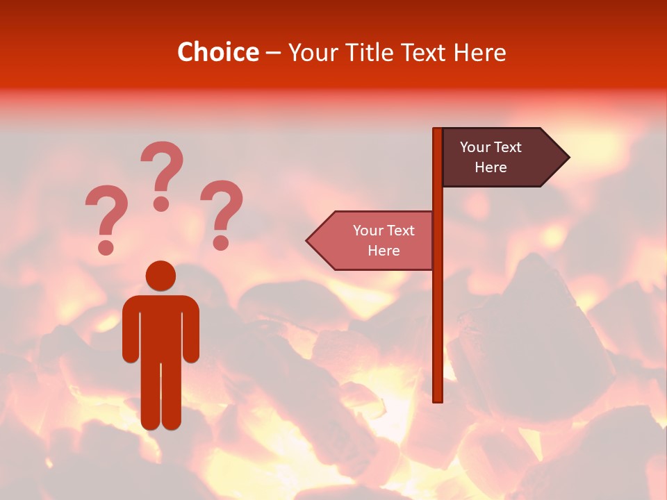 Fire Hot Danger PowerPoint Template